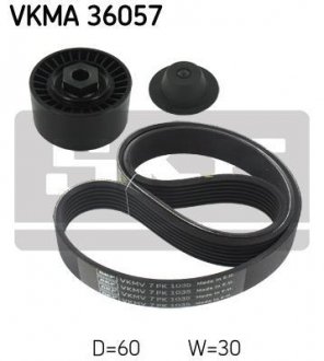 Комплект приводного ремня VKMA 36057