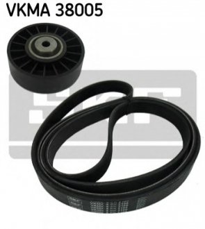 Поликлиновой ременный комплект VKMA38005