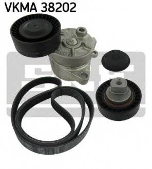 Комплект приводного ременя SKF VKMA 38202 (фото 1)