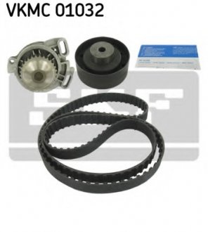 Комплект ГРМ (ремінь + ролик + помпа) SKF VKMC 01032 (фото 1)