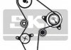 Комплект ГРМ (ремінь+ролик+помпа) SKF VKMC 03121 (фото 2)