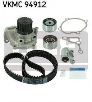 Комплект ГРМ (ремень+ролик+помпа) VKMC 94912