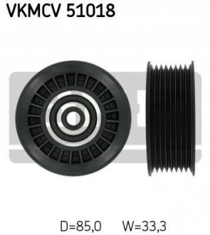 Направляючий ролик SKF VKMCV 51018 (фото 1)