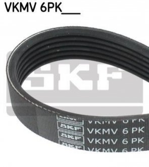Поліклиновий ремінь SKF VKMV6PK1007 (фото 1)