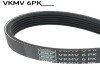 SKF Ремень поликлиновый 6PK2345 VKMV 6PK2345