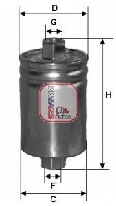 Топливный фильтр S1589B