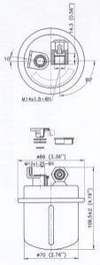 Паливний фільтр S1617B