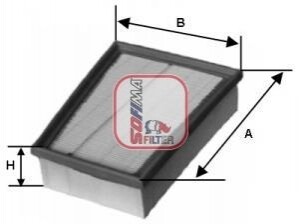 Фiльтр повiтряний S3543A