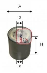 Фильтр топливный MB "12 "04>> S4121NR