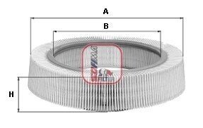 Фільтр повітряний Audi 100 1.8/2.0 -82 S8460A