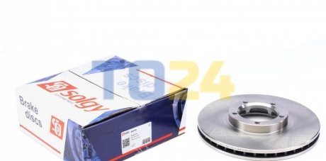 Тормозной диск SOLGY 208105 (фото 1)