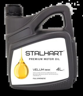 Олива моторна STALHART VELUM 5W-40 4L 745230