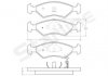 Тормозные колодки (передние) STARLINE BD S411 (фото 1)
