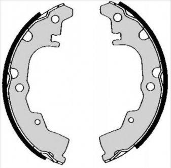 Барабанні гальмівні колодки (задні) BC 05210
