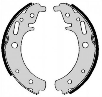 Тормозные колодки барабанные BC 05790