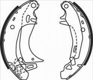 Гальмівні колодки (задні) BC 07570