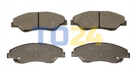 Дисковые тормозные колодки (передние) STARLINE BD S505 (фото 1)