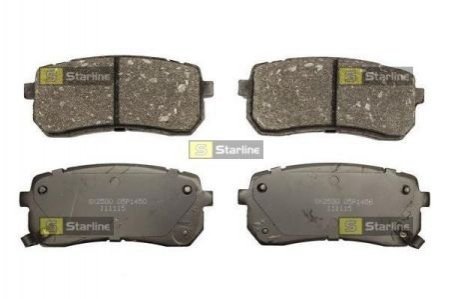 Дисковые тормозные колодки STARLINE BD S532 (фото 1)