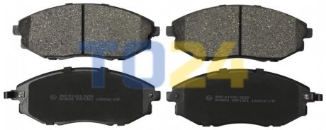 Дисковые тормозные колодки (передние) STARLINE BD S601 (фото 1)