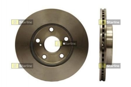 Гальмівний диск (передній) STARLINE PB 20650 (фото 1)