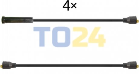 Комплект кабелiв запалювання ZK 3604