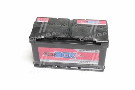 Аккумулятор  100Ah-12v StartBOX Premium (352x175x190),L,EN840 52371100363