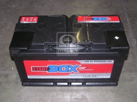 Аккумулятор  100Ah-12v StartBOX Premium (352x175x190),R,EN840 52371100364