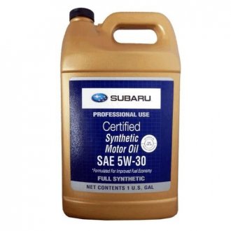 Олива моторна Synthetic Oil 5W-30, 3,785л. SOA427V1415