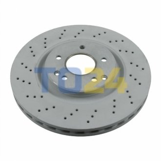 Гальмівний диск SWAG 10926107 (фото 1)