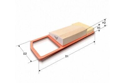 Фильтр воздушный Fiat 500, Panda 1.3D 15- AR1619PM