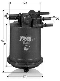 Паливний фільтр (дизельний) GS143P
