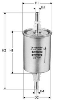 Паливний фільтр TECNECO IN55/2 (фото 1)