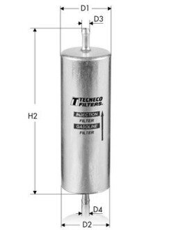 Паливний фільтр TECNECO IN97 (фото 1)