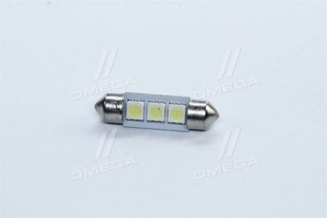 Лампа LED софитная C5W 24V T11x36-S8.5 (3 SMD size5050)  <TEMPEST> tmp-10T11-24V