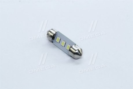 Лампа LED софітна C5W 12V Т11x36-S8.5 (3SMD,size 3528) WHITE <> TEMPEST Tmp-21T11-12V (фото 1)