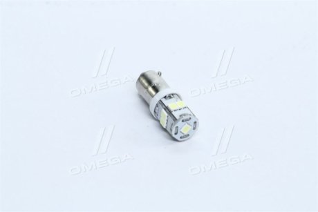 Лампа LED габарит, освітлення панелі приладів T8-03 9SMD (size 3528) T4W (BA9s) білий 24V <TEMPEST> tmp-33T8-24V