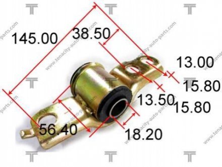 Сайлентблок важеля mazda 323 1.6/1.8 90-94 AAMMA1005