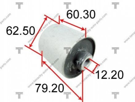 Сайлентблок важеля mazda mazda 6 02-08 AAMMA1020