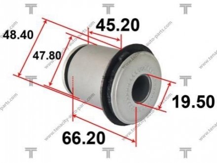 Сайлентблок важеля AAMTO1094