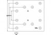Гальмівні накладки, барабанного гальма TEXTAR 1971601 (фото 1)