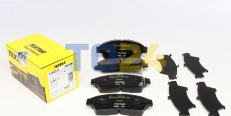 Дисковые тормозные колодки (передние) TEXTAR 2160101 (фото 1)