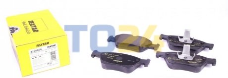 Дисковые тормозные колодки (передние) TEXTAR 2166404 (фото 1)