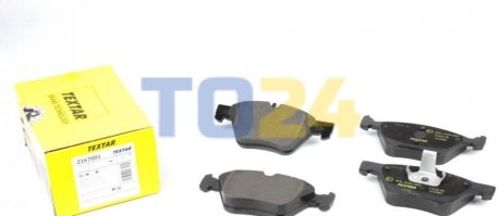 Дисковые тормозные колодки (передние) TEXTAR 2167001 (фото 1)