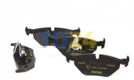 Дисковые тормозные колодки (задние) TEXTAR 2169103 (фото 1)