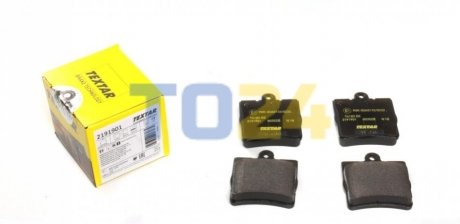 Дисковые тормозные колодки (задние) TEXTAR 2191901 (фото 1)