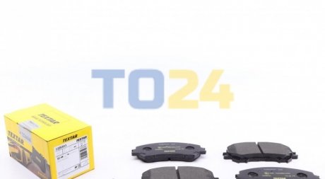 Дисковые тормозные колодки (передние) TEXTAR 2206503 (фото 1)
