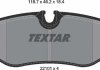 Дискові гальмівні колодки (задні) TEXTAR 2210101 (фото 2)