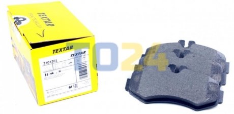 Дискові гальмівні колодки (передні) TEXTAR 2302201 (фото 1)