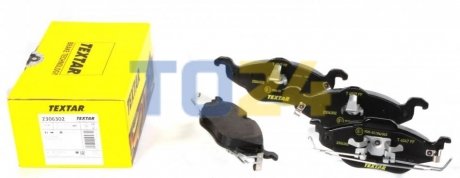 Дисковые тормозные колодки (передние) TEXTAR 2306302 (фото 1)