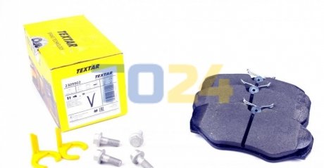 Дисковые тормозные колодки (передние) TEXTAR 2309902 (фото 1)